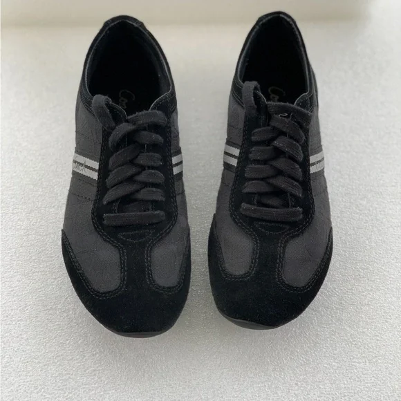 Coach Shoes Coach Womens Black Gray Casual Sneakers Poshmark